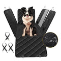 Waterproof Dog Seat Cover for Cars, Breathable Mesh Window