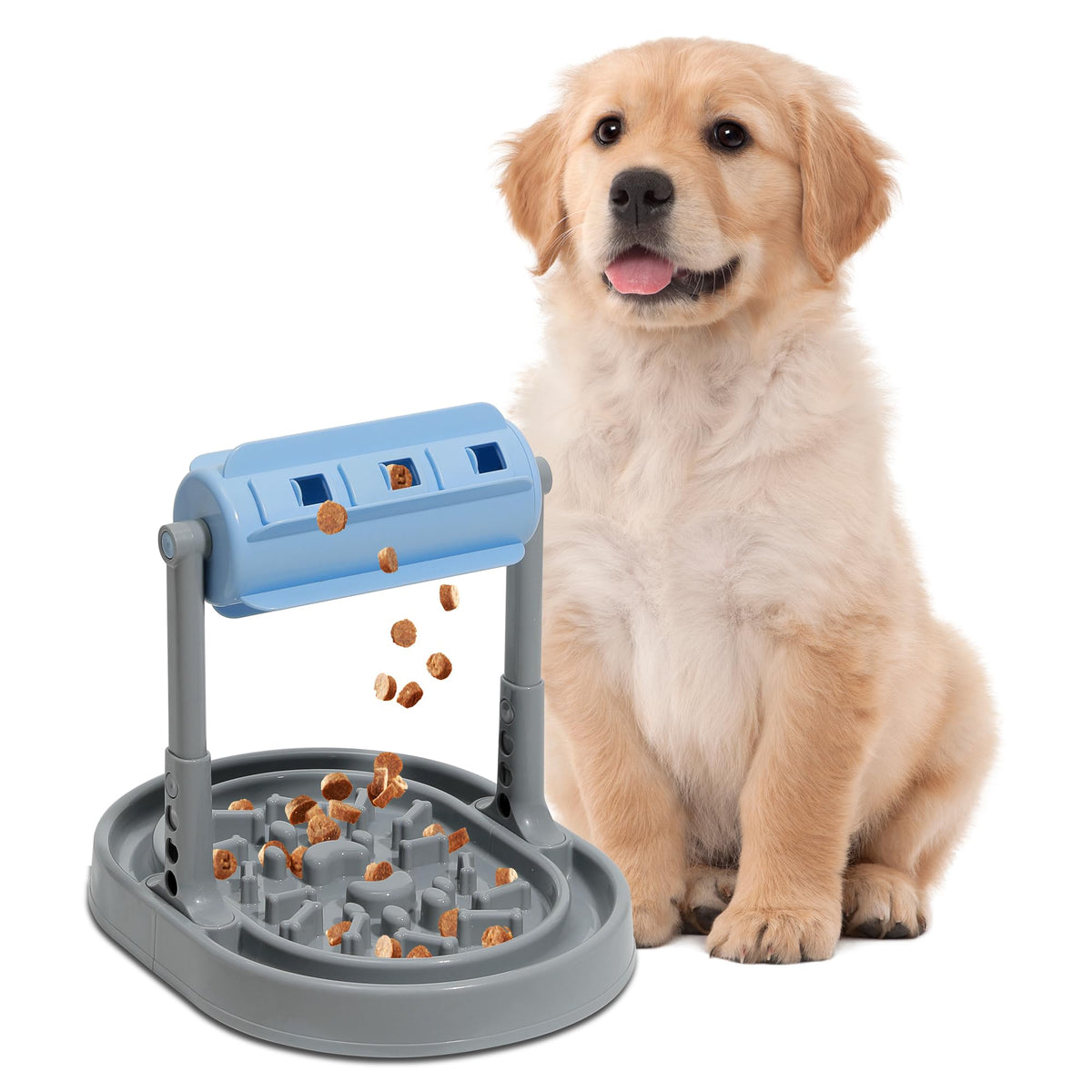 Dog Slow Feeder Toy & Puzzle Bowl